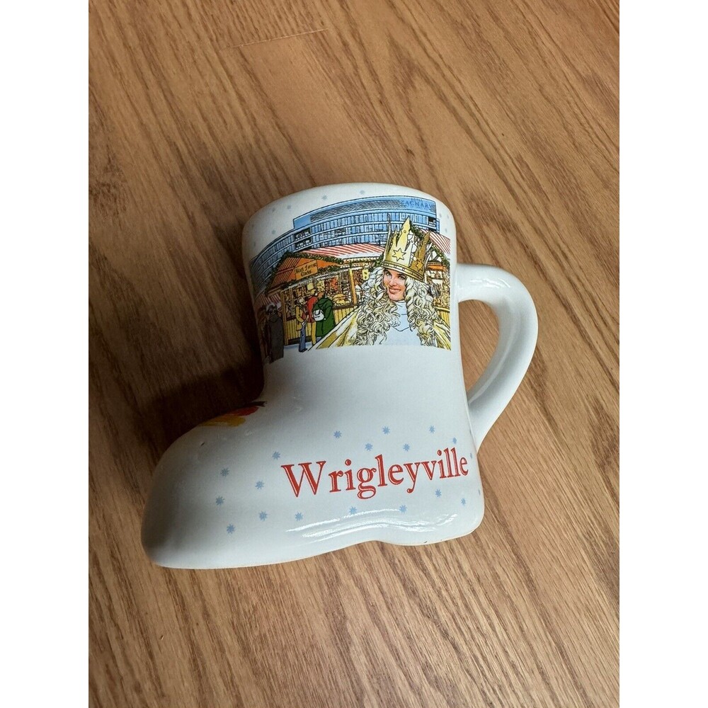 WRIGLEYVILLE Chicago‎ 2019 Mug Boot Christmas Market Gluhwein Christkindlmarket